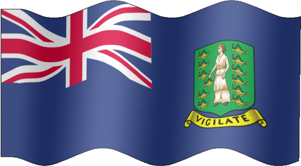 Animated British Virgin Islands Flag Bvi Flag Country Flag Of